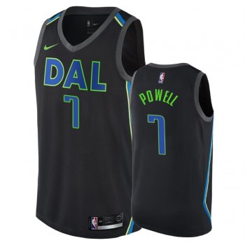 Dallas Mavericks #7 Dwight Powell City Jersey