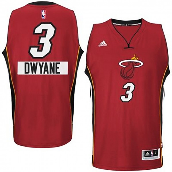 Miami Heat #3 Dwyane Wade Hardwood Classics Jersey