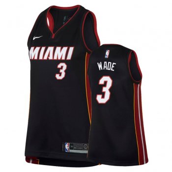 Women's Miami Heat #3 Dwyane Wade Icon Jersey