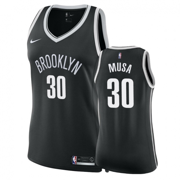 Women's Brooklyn Nets #30 Dzanan Musa Icon Jersey