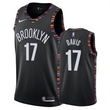 Brooklyn Nets #17 Ed Davis City Jersey