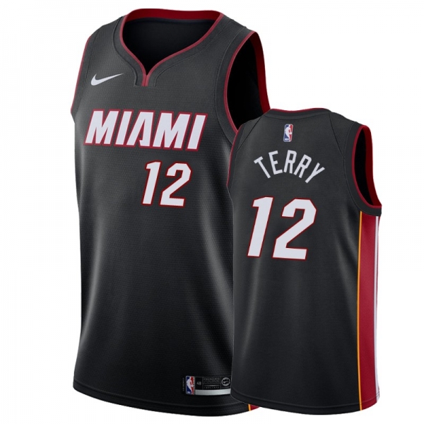 Miami Heat #12 Emanuel Terry Icon Jersey