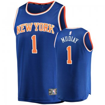 New York Knicks #1 Emmanuel Mudiay Icon Jersey