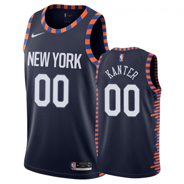 New York Knicks #00 Enes Kanter City Jersey