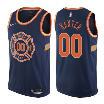 New York Knicks #00 Enes Kanter City Jersey