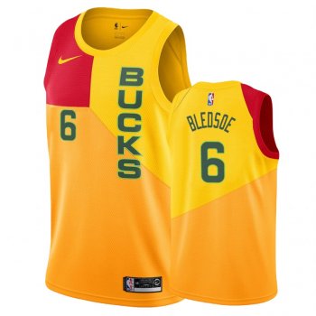 Milwaukee Bucks #6 Eric Bledsoe City Jersey