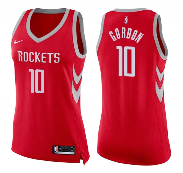 Women's Houston Rockets #10 Eric Gordon Icon Jersey