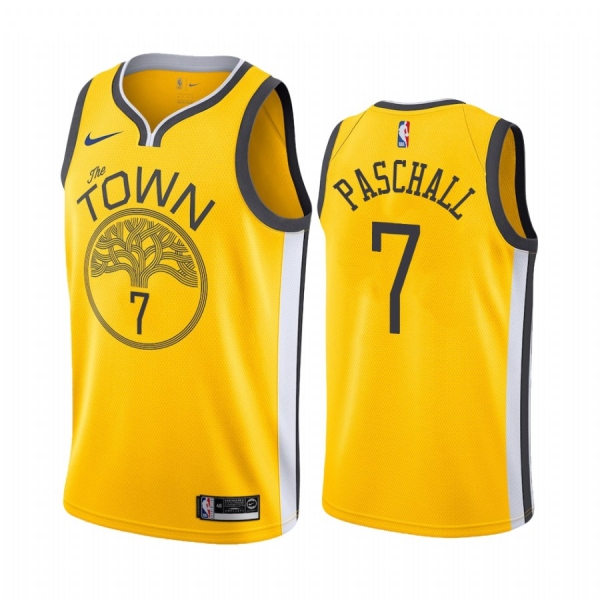 Golden State Warriors #7 Eric Paschall Earned Jersey