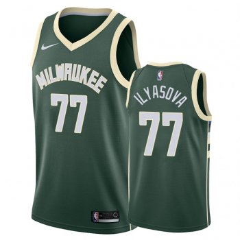 Milwaukee Bucks #77 Ersan Ilyasova Icon Jersey