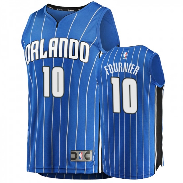 Men's Magic Evan Fournier Blue Replica Icon Jersey Fanatics Branded