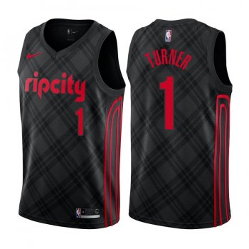 Portland Trail Blazers #1 Evan Turner City Jersey