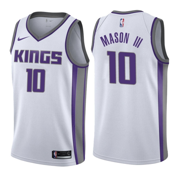 Sacramento Kings #10 Frank Mason III Association Jersey