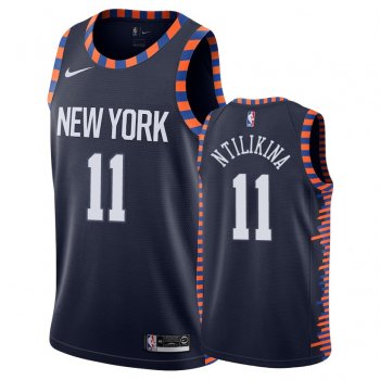 New York Knicks #11 Frank Ntilikina City Jersey