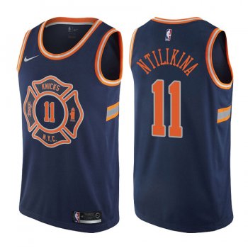 New York Knicks #11 Frank Ntilikina City Jersey