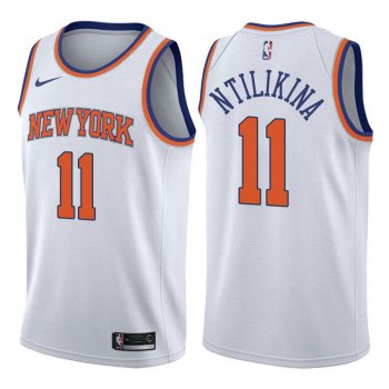 New York Knicks #11 Frank Ntilikina Association Jersey