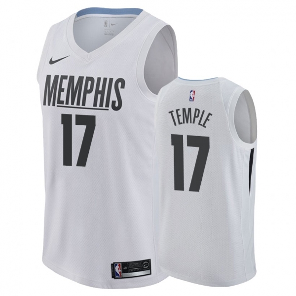 Memphis Grizzlies #17 Garrett Temple City Jersey