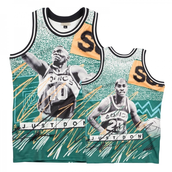 Seattle SuperSonics #20 Gary Payton All-Star Jersey