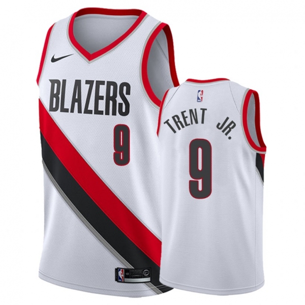 Portland Trail Blazers #9 Gary Trent Jr. Association Jersey