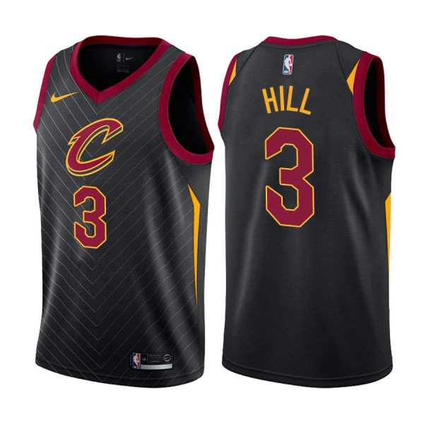 Cleveland Cavaliers George Hill #3 Black Statement Edition Jersey