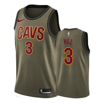 Cleveland Cavaliers #3 George Hill Salute to Service Jersey