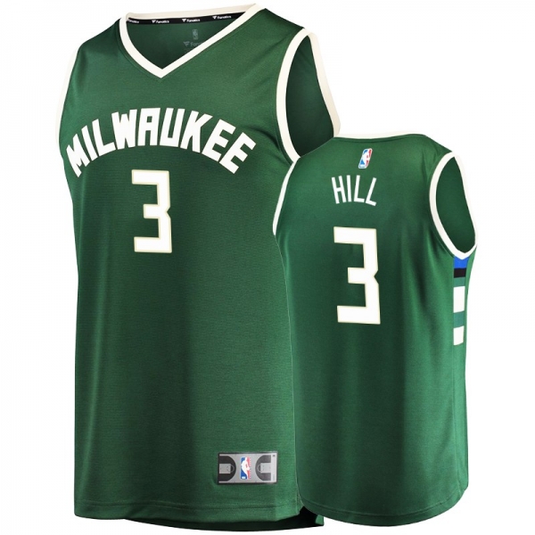 Milwaukee Bucks #3 George Hill Icon Jersey