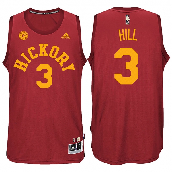 Indiana Pacers #3 George Hill Hardwood Classics Jersey