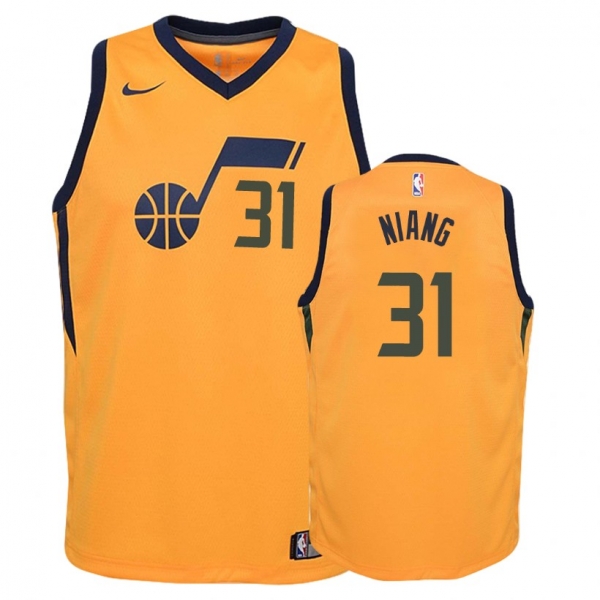 Youth Utah Jazz #31 Georges Niang Statement Jersey