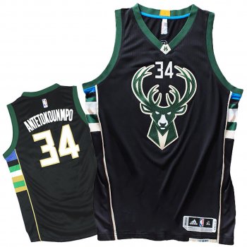 Milwaukee Bucks #34 Giannis Antetokounmpo Hardwood Classics Jersey