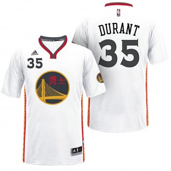 Golden State Warriors #35 Kevin Durant Chinese New Year Jersey