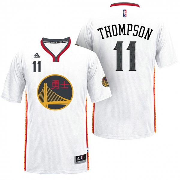 Golden State Warriors #11 Klay Thompson Chinese New Year Jersey