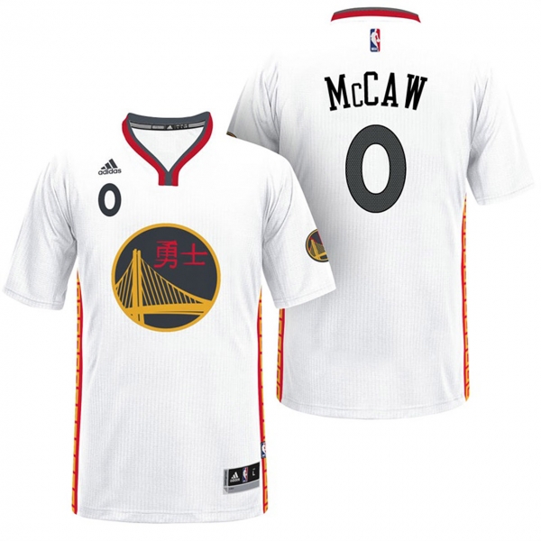 Golden State Warriors #0 Patrick McCaw Chinese New Year Jersey