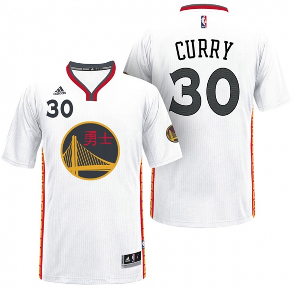 Golden State Warriors #30 Stephen Curry Hardwood Classics Jersey