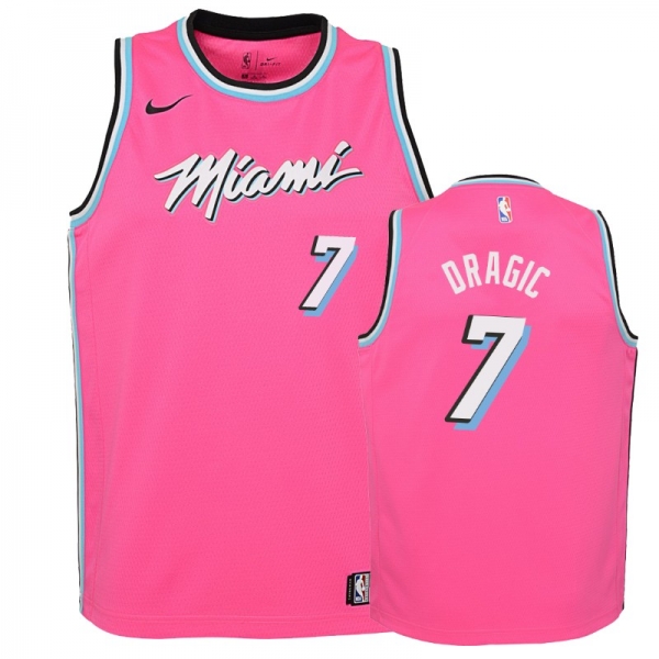 Youth Miami Heat #7 Goran Dragic Earned Jersey