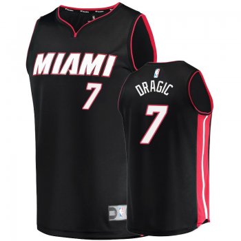 Men's Heat Goran Dragic Black Replica Icon Jersey Fanatics Branded