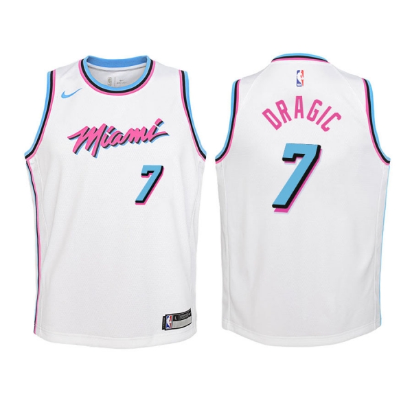 Youth Miami Heat #7 Goran Dragic City Jersey