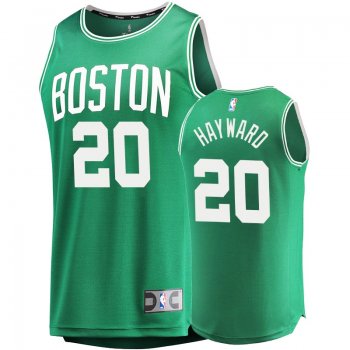 Men's Celtics Gordon Hayward Green Replica Icon Jersey Fanatics Branded