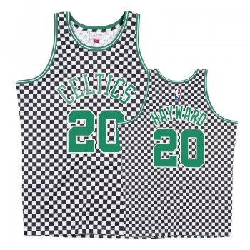 Boston Celtics #20 Gordon Hayward Checkerboard Jersey