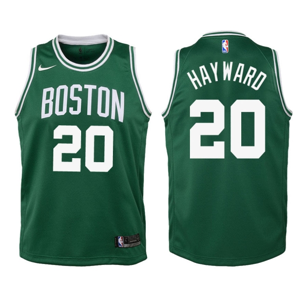 Youth Boston Celtics #20 Gordon Hayward Icon Jersey