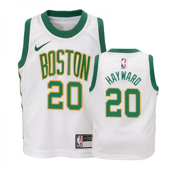 Youth Boston Celtics #20 Gordon Hayward City Jersey