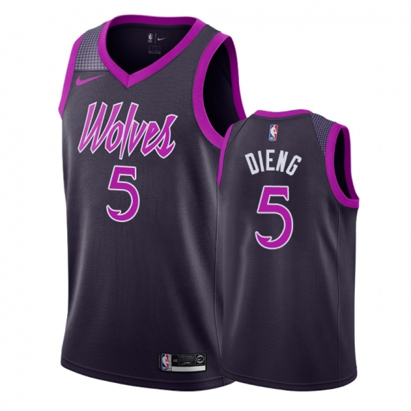 Minnesota Timberwolves #5 Gorgui Dieng City Jersey