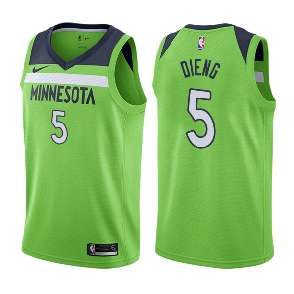 Minnesota Timberwolves #5 Gorgui Dieng Statement Jersey