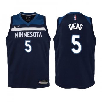 Youth Minnesota Timberwolves #5 Gorgui Dieng Icon Jersey