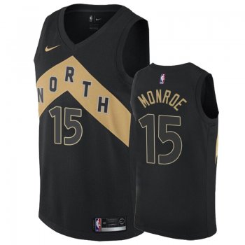 Toronto Raptors #15 Greg Monroe City Jersey