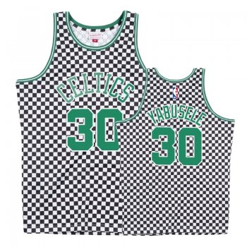 Boston Celtics #30 Guerschon Yabusele Checkerboard Jersey