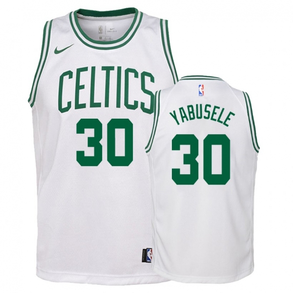 Youth Boston Celtics #30 Guerschon Yabusele Association Jersey