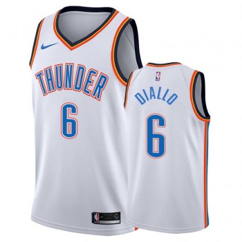 Oklahoma City Thunder #6 Hamidou Diallo Association Jersey