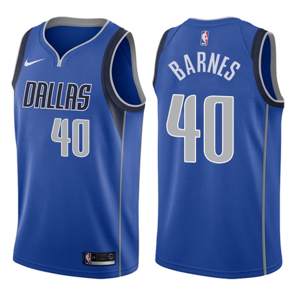 Dallas Mavericks #40 Harrison Barnes Icon Jersey