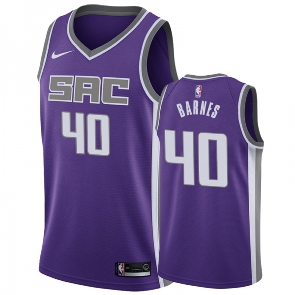 Sacramento Kings #40 Harrison Barnes Icon Jersey