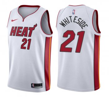 Miami Heat #21 Hassan Whiteside Association Jersey