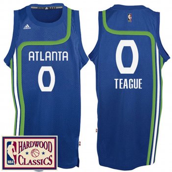 Atlanta Hawks #0 Jeff Teague Hardwood Classics Jersey